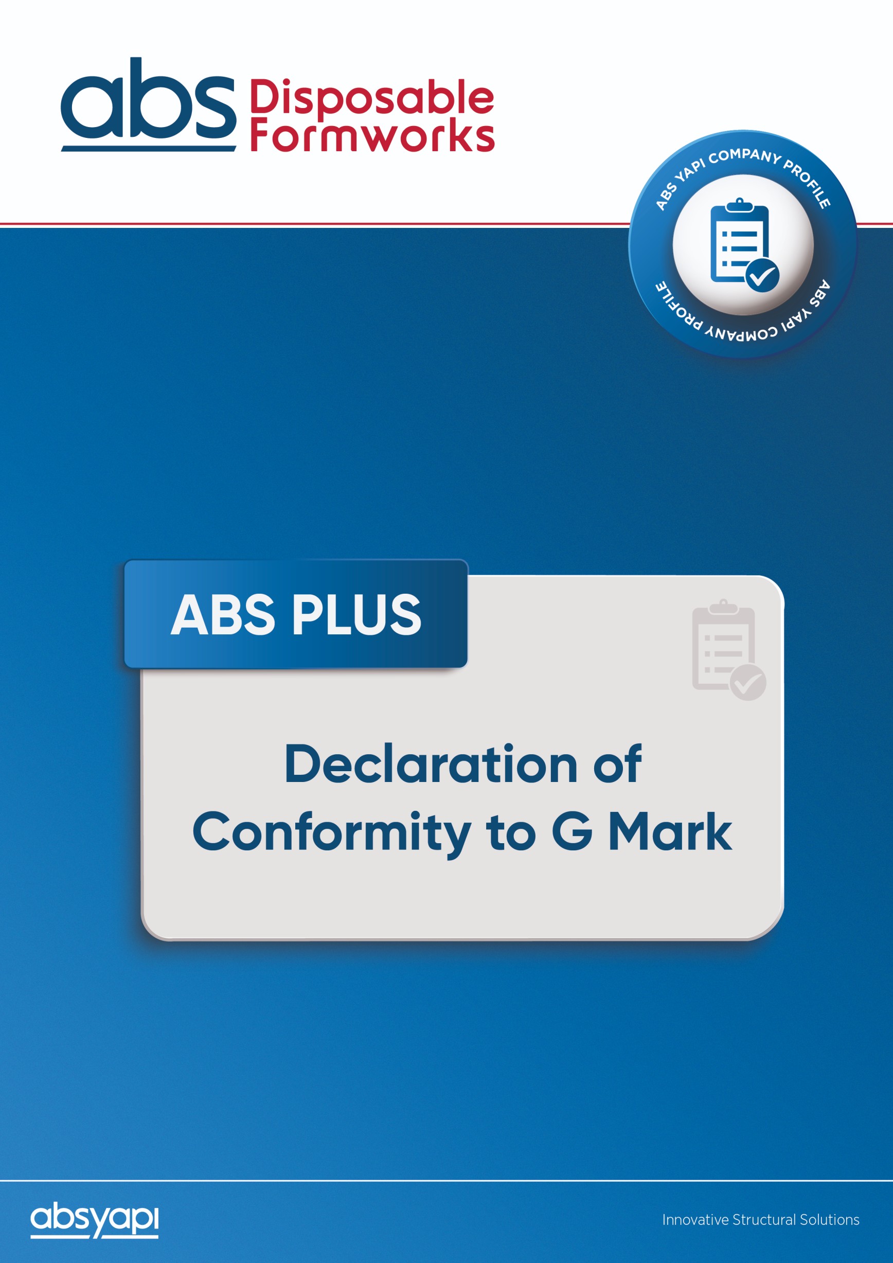 Declaration of Conformity to G Mark (1)